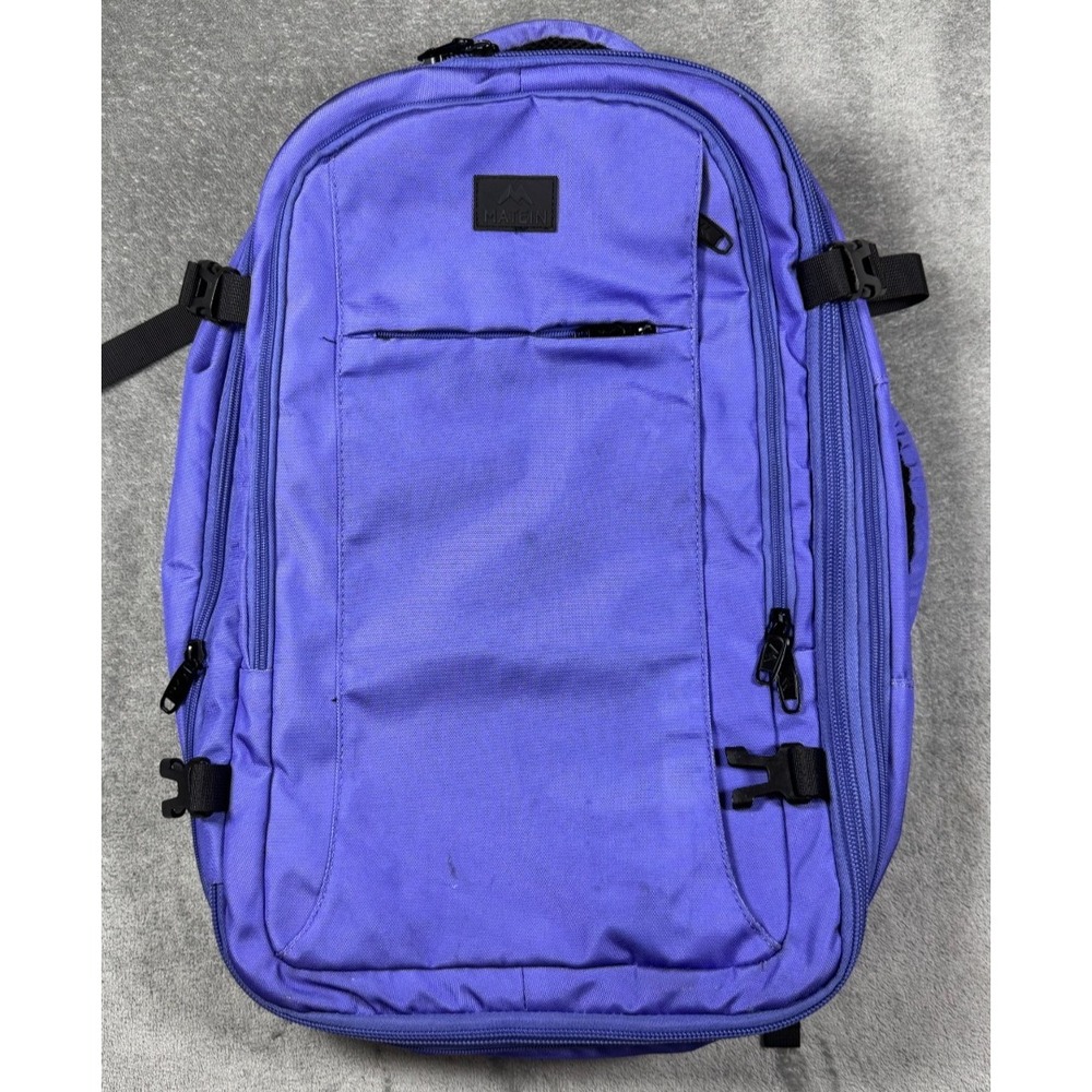 MATEIN Travel Backpack Expandable Carry On Luggage Bag Purple Extra Large 6090